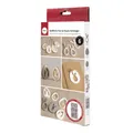 Rayher Silikon Gießform Eier + Hasen Anhänger, 14,5x26x1,5cm, 6 Formen, Box 1Stü