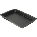 Zenker Backblech Black Metallic Pflaumenkuchen, aus Stahlblech, 42 x 29 cm, Rand 4 cm hoch, antihaftbeschichtet