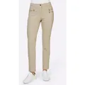 heine Jerseyhose Bauchweg-Hose Innenbeinlänge ca. 73 cm braun 36
