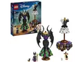 LEGO Disney Classic 43262 Die Kleider von Malefiz und Cruella De Vil Bausatz, Mehrfarbig