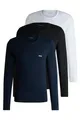 BOSS Herren Lsshirtrn 3p Classic UNDERW_Longsleeve, 990 Open Miscellaneous, S EU