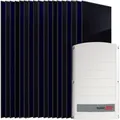 SUNNIVA 9 kW Solaranlage 18x 500 W Fullblack Bifacial Module SolarEdge SE9K 3-phasiger String-Wechselrichter