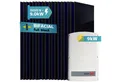 SUNNIVA Solaranlage 9.0 kW, Monokristallin, (18x 500 W Solarmodule Fullblack Bifacial, Wechselrichter SolarEdge SE9K (3-phasig)