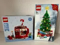 LEGO SEASONAL: Christmas Tree (40338) + 40776 - NEW - SEALED  - GREAT CONDITION