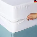 Wasserdicht Matratzenschoner Matratzenbezug 90 x 200 cm mit reißverschluss