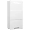 Hängeschrank INOSIGN "Avena", weiß (weiß, weiß hochglanz), B:37cm H:77cm T:23cm, Schränke, Badschrank mit wechselbarem Türanschlag - (B/T/H) 37/23/77 cm