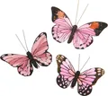 Rico Design Gartenstecker Schmetterling mit Clip filigran