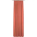 Adam Vorhang Uni Collection light (1 St), Kräuselband, blickdicht, aus 100% Bio-Baumwolle orange 145 cm x 225 cm