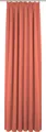 Adam Vorhang "Uni Collection light" Gr. 3, orange, 225cm, Kräuselband, 145cm