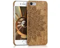 kwmobile Handyhülle Hülle für Apple iPhone SE / 8 / 7, Kork Handy Case - Cork Cover Schutzhülle - Aufgehende Sonne Design