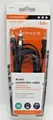 VIVANCO Audio Anschlusskabel 2x Cinch Stecker auf 3,5mm Klinkenstecker 454277