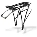 "Red Loon Fahrrad Gepäckträger hinten - Fahrradgepäckträger mit Federklappe - Aluminiumlegierung - Rad Gepäckträger passend für 24-28\" verstel