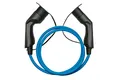 Kabelmeister Typ 2 Ladekabel | Kurze 2,5m - blau | 11 kW - für Elektro- und Hybridfahrzeuge - 16A | 3-Phasig | Mode 3 - geeignet für PHEV, BEV & EV