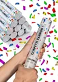 10 Konfetti Kanonen Bunt 30cm Party Hochzeit Geburtstag Popper Shooter Confetti