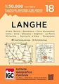 Wanderkarte 18 Langhe 1:50000: Altare - Barolo-Bossolasc... | Buch | Zustand gut