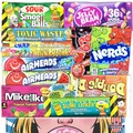 Amerikanische Süßigkeiten Box – USA Candy Mix | Geschenkbox für Kinder & Erwachsene | Süßigkeiten Geschenk für Muttertag & Vatertag | American Candy Style | Candy & Bar®