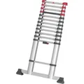 Teleskopleiter T80 Flexline 380 87 Cm X 3,8 M (b X H) 150kg Aluminium Eloxiert