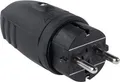 as - Schwabe 60410 Schutzkontaktstecker 230 V Schwarz IP44 (60410)