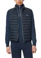Marc O'Polo Herren Steppweste Übergangsjacke wasserabweisend, Blau (Dark Navy), XS