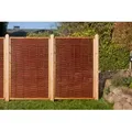 Sichtschutzzaun Weide 120x180 cm - Braun
