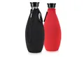 kwmobile Outdoor-Flaschenkühler 2x Schutzhülle für SodaStream Glasflasche, Neopren Hülle für Glasflasche - Flaschen Kühler für Wasser Karaffe