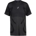 ASICS ROAD SEAMLESS Funktionsshirt Herren in performance black, Größe XL
