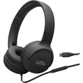 JBL Tune 520C USB-C schwarz kabelgebundener On-Ear Kopfhörer