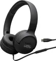 JBL On-Ear Kopfhörer Tune 520C USB-C schwarz JBL Pure Bass Sound faltbar