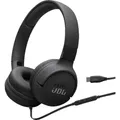 JBL Tune 520C USB-C On-ear Kopfhörer Black Headset kabelgebunden