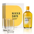 Nikka – Days Whiskey Box, 2 Gläser, Gemischter japanischer Whisky – Fruchtige und malzige Noten – Herkunft: Japan – 40% Alkohol (70 cl Box mit 2 Gläsern)
