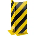 Dema - Rammschutz L-form Regalschutz Anfahrschutz Rammschutz Eckschutz 20,5x20,5x40cm