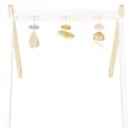Kleiner Fuß - Holzbabys -Fitness -Seeküste