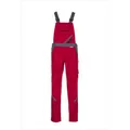Planam  Highline Damen Latzhose rot/schiefer/schwarz Gr. 34, 2392034