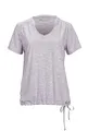 killtec Damen Lilleo WMN TSHRT F Funktions T-Shirt, Weintraube, 34