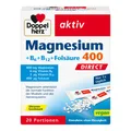 Doppelherz aktiv Magnesium 400 + B6 + B12 + Folsäure Direkt 20 St