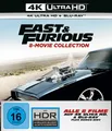 FAST & FURIOUS-8-MOVIE COLLECT.-VIN DIESEL,PAUL WALKER+ 17 ULTRA HD BLU-RAY NEU