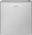 Bomann KB 7346 Mini-Kühlschrank, 42L, 2 Gitterablagen, Edelstahl-Optik