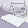 ML-Design Kindermatratze 80 x 160 x 10 cm, Schadstoffgeprüft, Öko-Tex 100 Zertifiziert, Matratze Juniormatratze mit Reißverschluss und waschbarem Bezug, Kaltschaummatratze für Kinderbett Bett