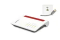 Box FRITZ! 7530 AX WLAN-Router Gigabit Ethernet Dual-Band (2,4 GHz/5 GHz) Grau, Rot, Weiß
