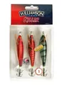 WILLIAMSON Killer Fish Kit - Tintenfisch-Köder 3er Set Gr. S Tintenfisch