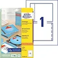 AVERY Zweckform CD/DVD Etiketten C32250-25 DIN A4 Weiß 151 x 118 mm 25 Blatt à 1 Etikett