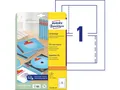 AVERY Zweckform CD-Einleger für Jewel Cases, weiß 1 bis 20 Stk SPARE 40%