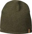 Fjällräven Unisex Lappland Fleece StrickMütze, Grün (Dark Olive 633), Einheitsgröße EU