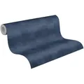 A.S. Création Vliestapete, Design Blau 382005 Wandtapete Vlies Vinyl Rolle Tapete Titanium 3 blau