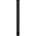 Garmin Ultrafit 22mm Nylon Armband (Größe 22mm, schwarz)
