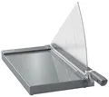 Leitz Precision Office Pro Hebelschneider A4+, bis zu 25 Blatt, Schneidemaschine mit 457 mm Schnittlänge, Präzisionsstahlklinge, Premium-Glasunterlage, Kantenbeleuchtung & Klingenschutz, 90240000