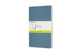 Moleskine Cahier Large/A5, 3er Set, Blanko, Lebhaftes Blau Moleskine