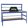 Packtisch Tiger HxBxT 150x180x75 cm preiswert und hochwertig mit 300 kg Traglast 5 Jahre Garantie von Proregal Werktisch Arbeitstisch Lagereinrichtung Werkstatteinrichtung