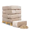 Palette 21×20 kg 420 kg Miscanthus Häcksel Mulch – Mix 1–50 mm | Sackware