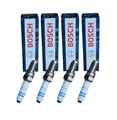 4 Stück Bosch Zündkerzen Platinum Iridium EVO für Seat Cupra Audi Skoda VW